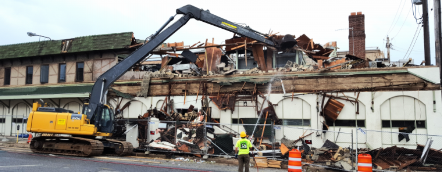 Demolition of a Highlandtown Landmark